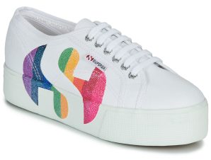 Xαμηλά Sneakers Superga 2790-COTWPRINTEDLOGOGLITTER