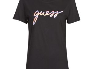 T-shirt με κοντά μανίκια Guess SS SUNSET GRADIENT LOGO