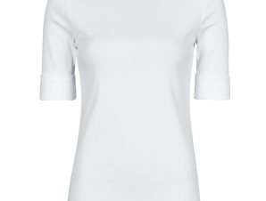 T-shirt με κοντά μανίκια Lauren Ralph Lauren JUDY-ELBOW SLEEVE-KNIT