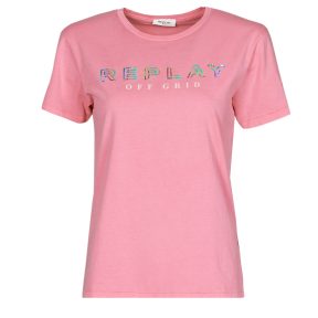 T-shirt με κοντά μανίκια Replay W3318C