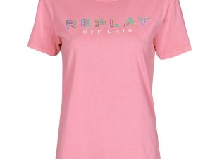 T-shirt με κοντά μανίκια Replay W3318C