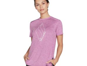 T-shirt με κοντά μανίκια Skechers Diamond Blissful Tee