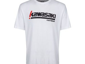 T-shirt με κοντά μανίκια Kawasaki Kabunga Unisex S-S Tee K202152 1002 White