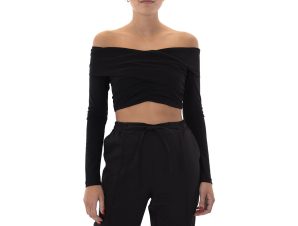 Μπλουζάκια με μακριά μανίκια Zoya CROP LONGSLEEVE TOP WOMEN