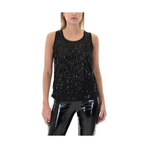 Μπλουζάκια με μακριά μανίκια Zoya SEQUINED SLEEVELESS TOP WOMEN