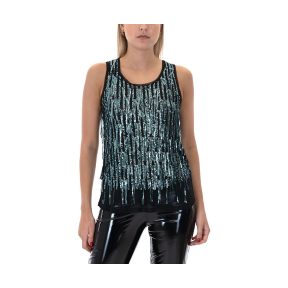 Μπλουζάκια με μακριά μανίκια Zoya SEQUINED SLEEVELESS TOP WOMEN