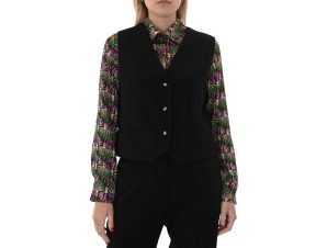 Αμάνικα/T-shirts χωρίς μανίκια C.manolo BUTTONED VEST WOMEN