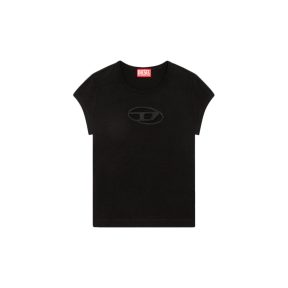 T-shirt με κοντά μανίκια Diesel T-ANGIE PEAKABOO LOGO T-SHIRT WOMEN