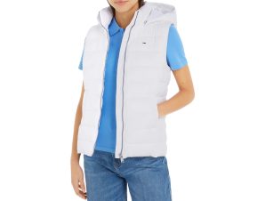 Αμάνικα/T-shirts χωρίς μανίκια Tommy Hilfiger TOMMY JEANS BASIC HOODED VEST WOMEN