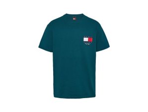 T-shirt με κοντά μανίκια Tommy Hilfiger TOMMY JEANS SIGNATURE FLAG REGULAR FIT T-SHIRT MEN