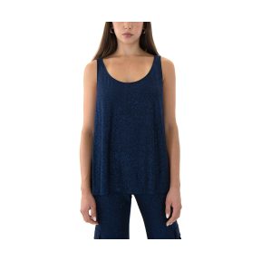 Μπλουζάκια με μακριά μανίκια Zoya LUREX SLEEVELESS COMFORT FIT BLOUSE WOMEN