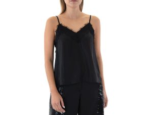 Μπλουζάκια με μακριά μανίκια Zoya SATIN SLEEVELESS LINGERIE TOP WOMEN