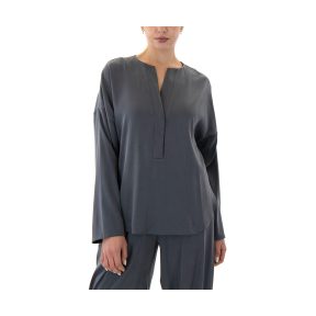 Μπλουζάκια με μακριά μανίκια Zoya LONGSLEEVE V NECK COMFORT FIT BLOUSE WOMEN