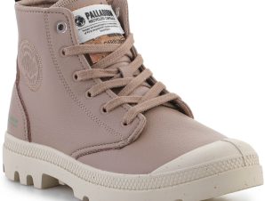 Ψηλά Sneakers Palladium Pampa Hi Re-Vegn Leather 74378-284-M Tan