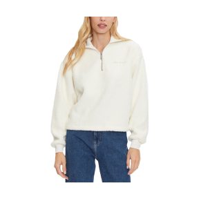 Φούτερ Calvin Klein Jeans SHERPA HALF ZIP SWEATSHIRT WOMEN